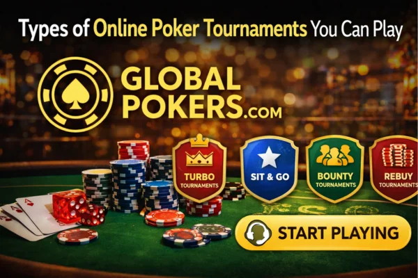 Types of Online Poker Tournaments You Can Play